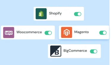 Connect to 30+ selling platforms, marketplaces and other channels.